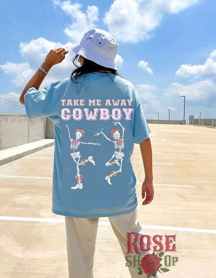 Discover Skeleton Cowgirl Shirt - Nashville Inspired Rodeo Tee