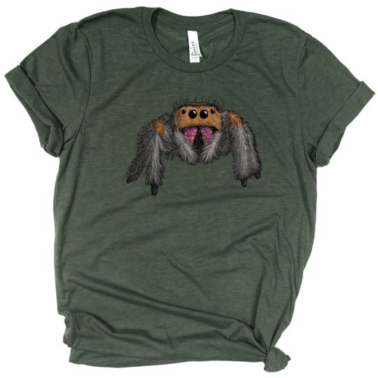 Discover Cute Jumping Spider Lover T-Shirt