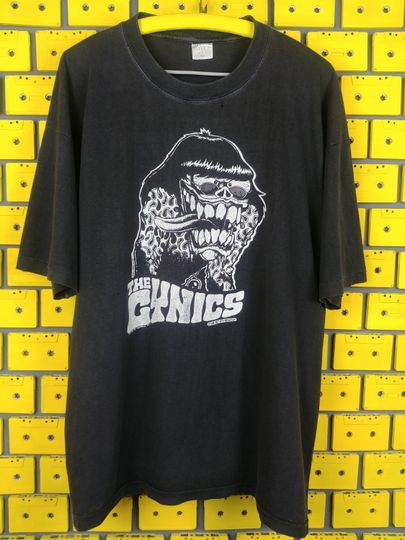 Discover Vintage 1992 The Cynics Tour T-Shirt Learn To Lose Album Promo Tour American Garage Rock Band Merch Get Hip Records Tee