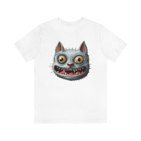 Discover Scaredy Cat Halloween Graphic Tee