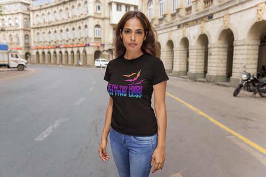 Discover Women's Glitter Goth if I'm too much go find less Cute black or white shirt