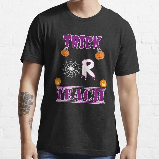Discover Trick or Teach Halloween T-shirts