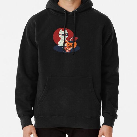 Discover The Mummy Cat "Halloween Day" Hoodies