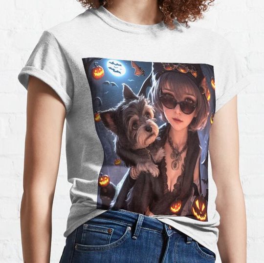Discover Schnauzer Hallooween Spooktatular T-shirts