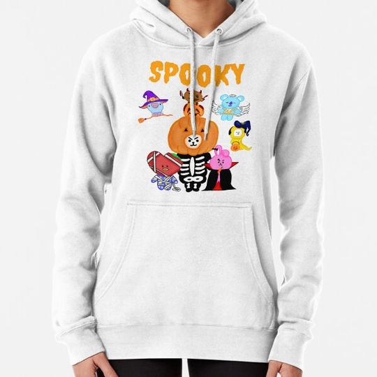 Discover Spooky BT21 Hoodies
