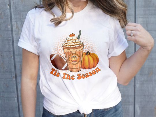 Discover Tis The Season Shirt, Thanksgiving Pumpkin Shirt, Thanksgiving Gifts, Tis The Season Halloween Shirt, Fall Shirts for Women, Fall Gifts