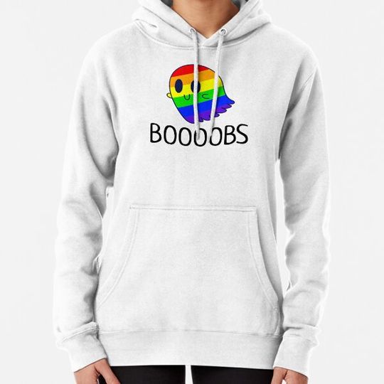 Discover Boooobs - Sapphic Ghost Hoodies