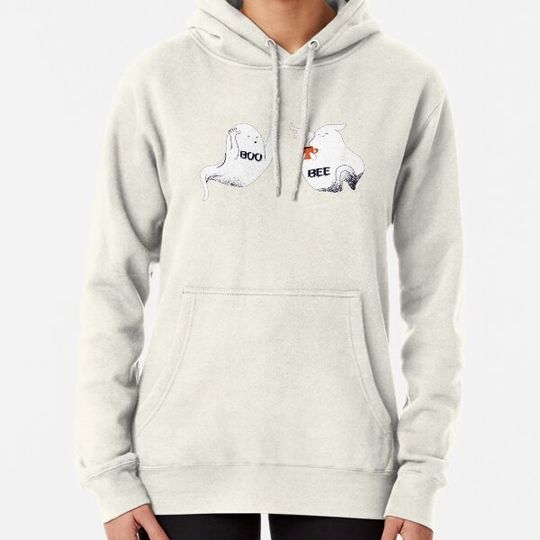 Discover Halloween, Boo Bee's Ghost, Cute Funny Halloween, Boo Bee's Halloween Hoodies
