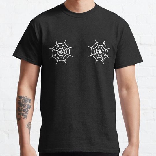 Discover Spider Webs Halloween T-shirt - cobwebs T-shirts