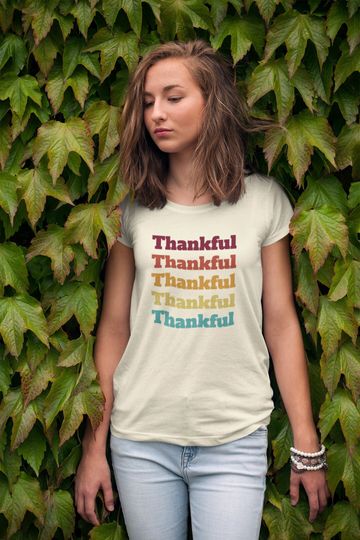 Discover Thanksgiving shirt, thankful shirt, Friendsgiving, Show your thankfulness with this great t shirt