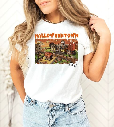 Discover Halloween Town Shirt: Great Pumpkin Charlie Brown Theme