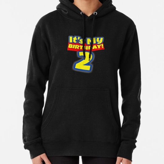 Discover Kids 2 Year Old Birthday Boys and Girls It's My Birthday Hoodies