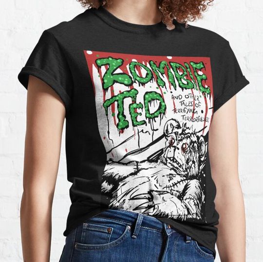 Discover Zombie Ted (Red) T-shirts