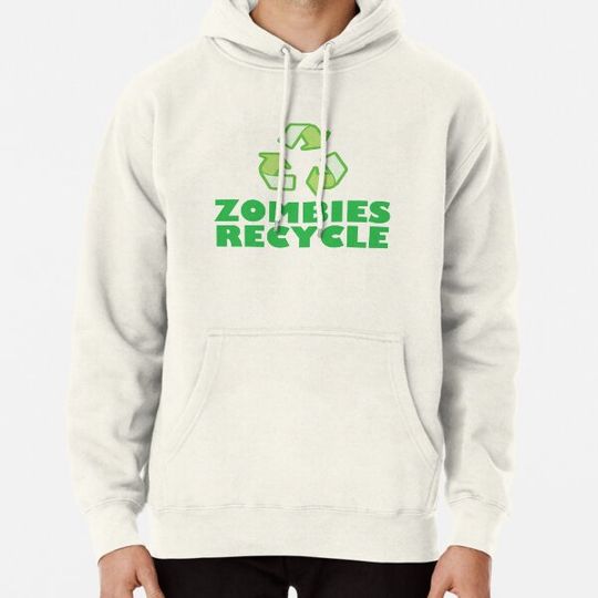 Discover Zombies Recycle Hoodies