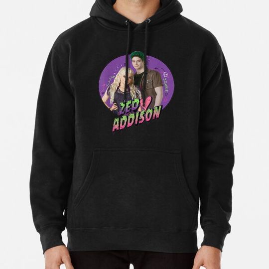 Discover Zombies 2 Zed and Addison Love Hoodies