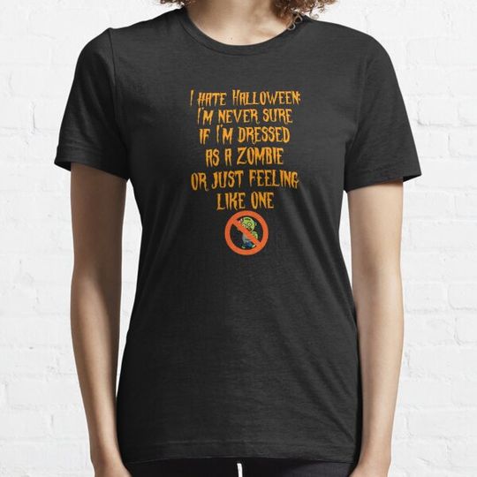 Discover I hate halloween T-shirts