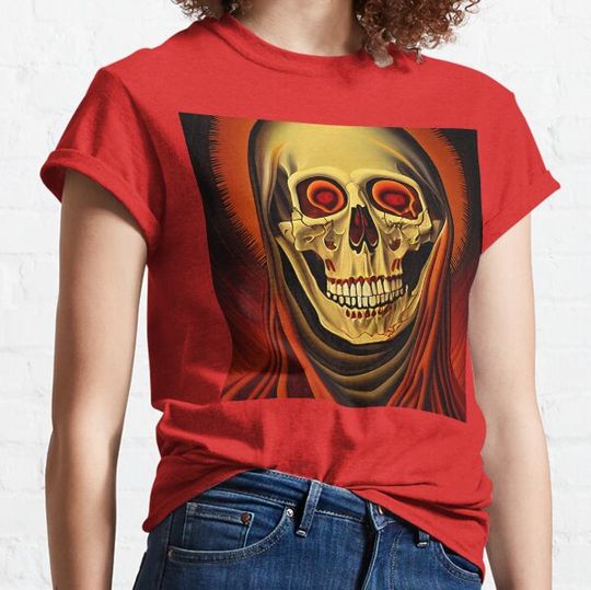 Discover Sante Muerte Illustration T-shirts