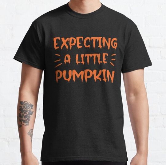 Discover Expecting A Little Pumpkin T-shirts