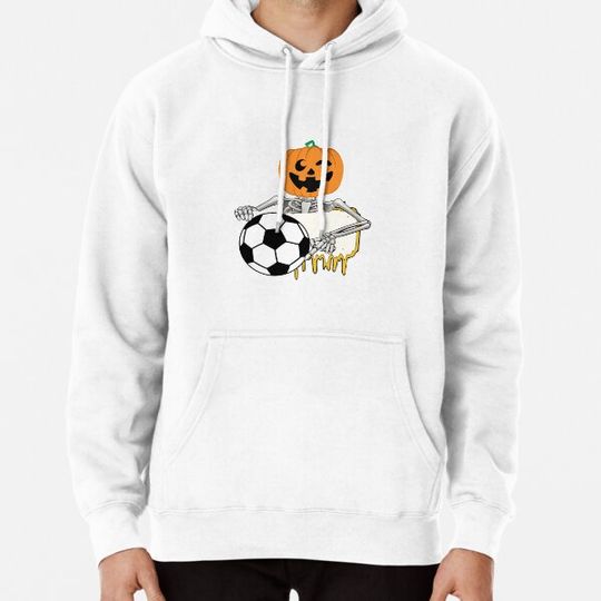 Discover Halloween soccer ball Hoodies