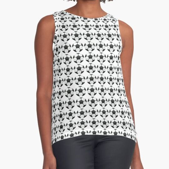 Discover Soccer ball pattern T-shirts