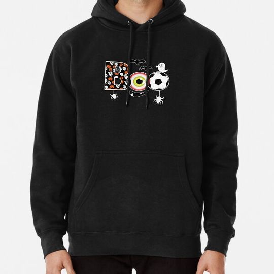 Discover Funny Soccer Halloween Trick or Treat Boo! Hoodies