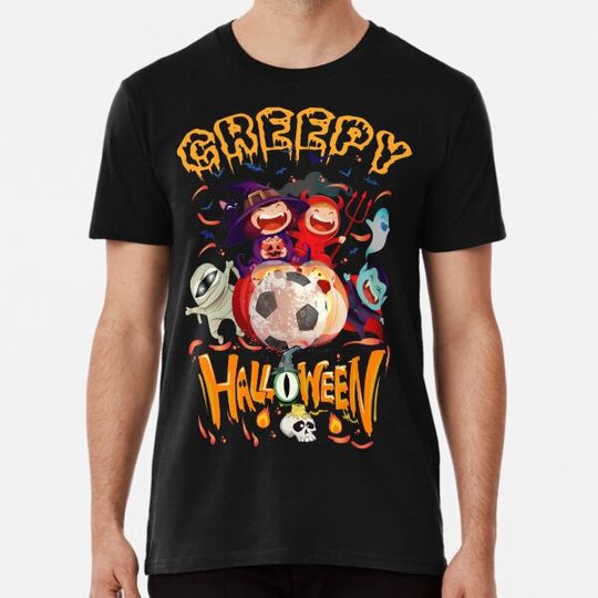 Discover CREEPY HALLOWEEN SOCCER T SHIRT T-shirts