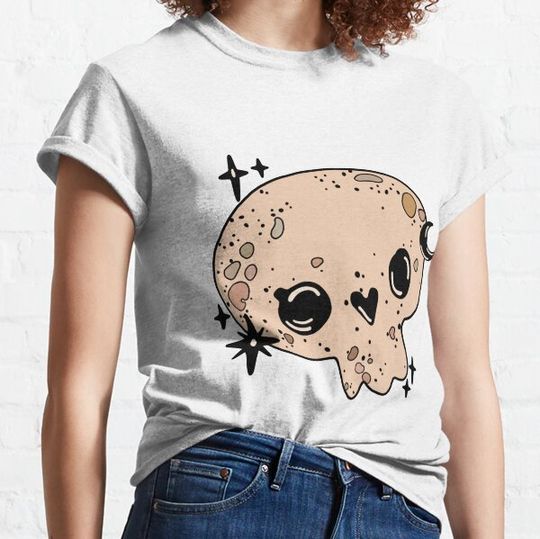 Discover Cute Kawaii Witchy Skull T-shirts