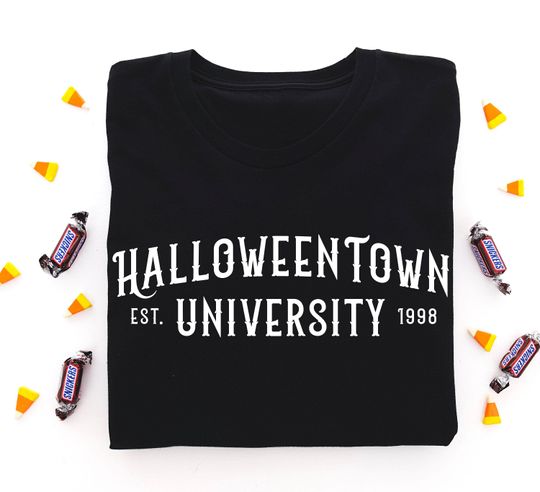 Discover Halloweentown University T-Shirt - Spooky Vibes for Halloween Fans