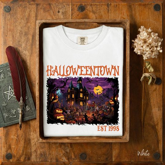 Discover  Halloweentown 1998 Shirt, Halloweentown University, Halloween Tshirt, Fall Shirt for Women, Vintage Halloween T-Shirt