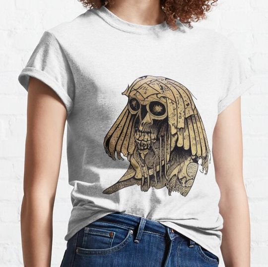 Discover Creepy Voodoo Creature Sticker T-shirts