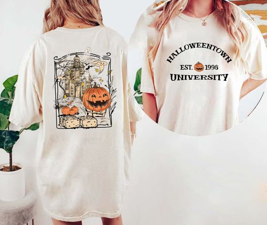 Discover Halloweentown University Vintage Shirt - Classic Halloween Sweater