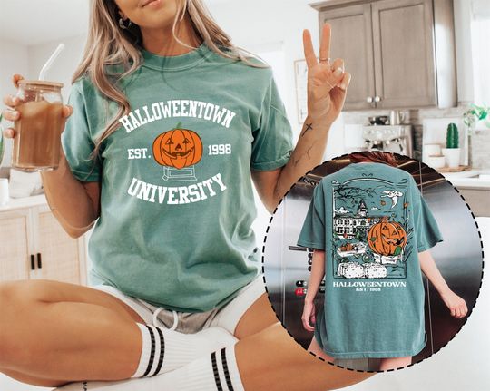 Discover Vintage Halloweentown 1998 Shirt - Unique Halloween Apparel