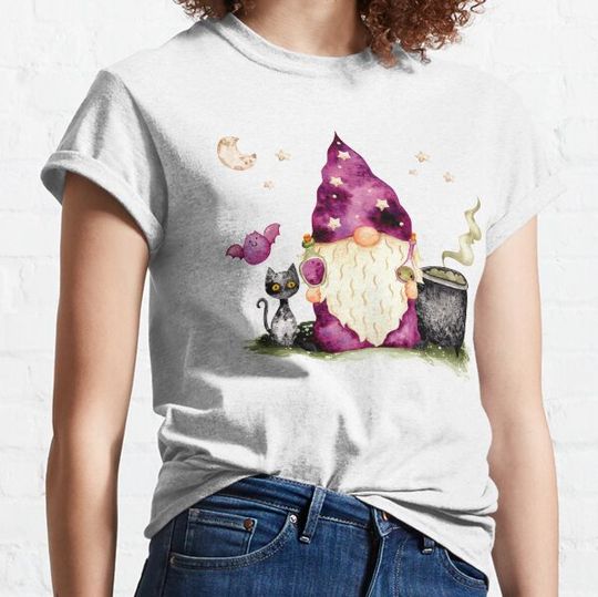 Discover Halloween Gnomes with Jack o' Lanterns T-shirts