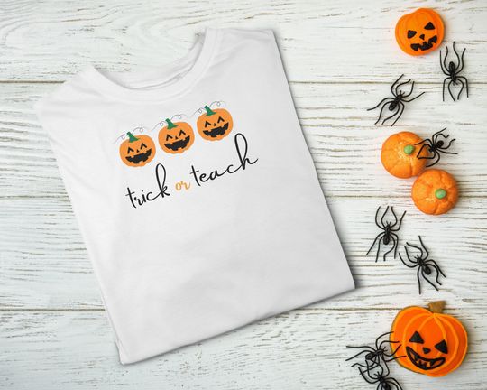 Discover Halloween Teacher Shirt, Trick or TeaCH Gift