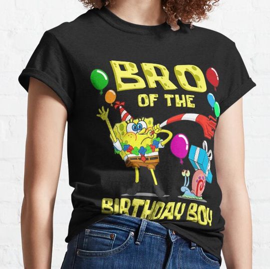Discover Brother of the Birthday Boy Theme Party T-shirts