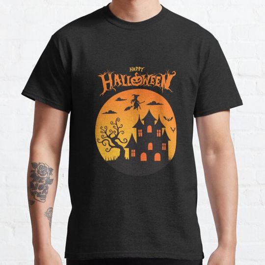 Discover halloween scary evil pumkin funny pumkin head T-shirts