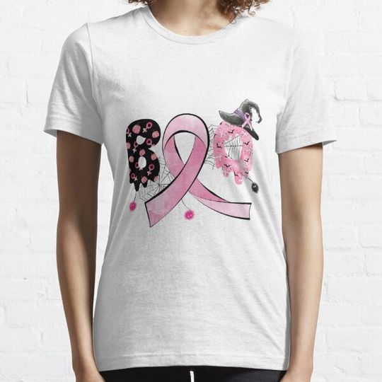 Discover Breast Cancer Awareness Halloween Boo T-shirts