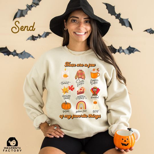 Discover Halloween Favorites Sweat Shirt and Fall Apparel
