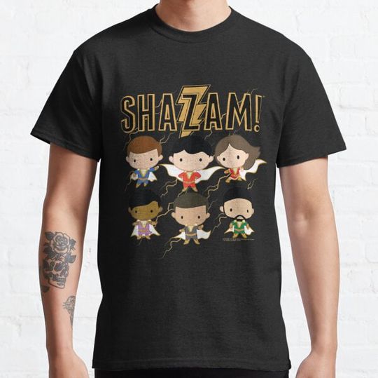 Discover Shazaam Movie Chibi Group T-shirts