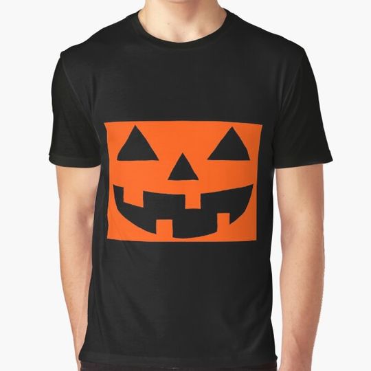 Discover Jack-O-Lantern face T-shirts