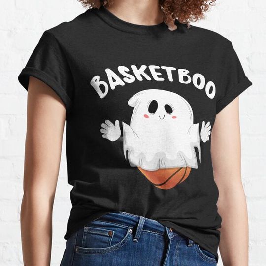 Discover Basketball Ghost Basket Boo Basketball Lovers Halloween T-shirts