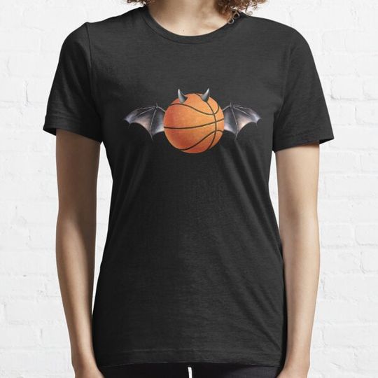Discover Vampire Basketball Bat Basketball Lovers Halloween T-Shirt T-shirts
