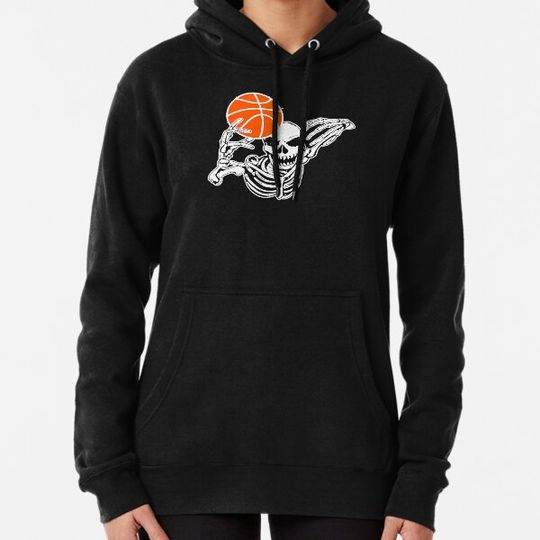 Discover basketball skeleton player 01 Hoodies