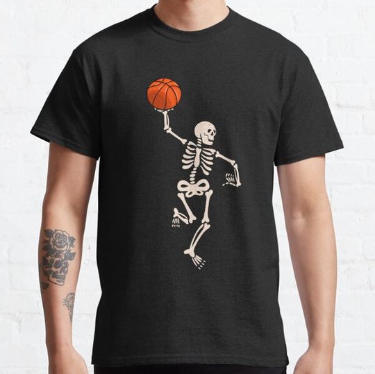 Discover Basketball Skeleton T-shirts