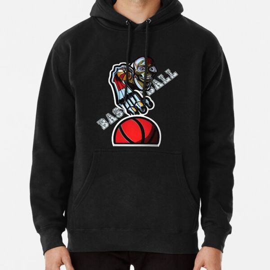 Discover Skeleton playing basketball  By CallisC ⭐️⭐️⭐️⭐️⭐️ Hoodies