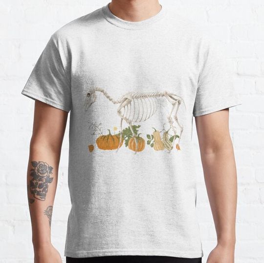 Discover Halloween skeleton horse T-shirts
