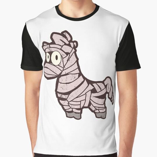Discover Mummy horse - funny halloween horse shirt T-shirts
