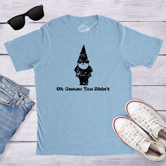 Discover Funny Gnome Gardening Shirt for Gnome Lovers and Gardeners