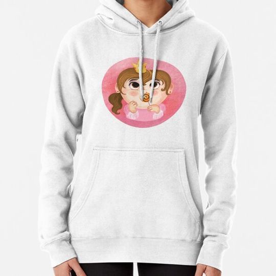 Discover Cute girl in a Princess Halloween costume Hoodies