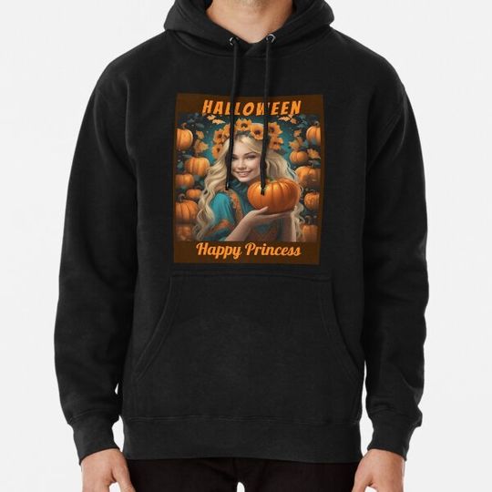 Discover Halloween: Happy Pumpkin Princess Hoodies